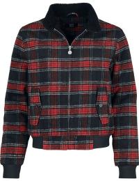 RED by EMP Overgangsjakke - Ladies Winter Harrington Jacket - S till XXL - Damer - multifarvet