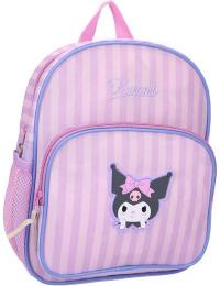 Hello Kitty - Anime Rygsæk - Kuromi Super Stripes - Unisex - multifarvet