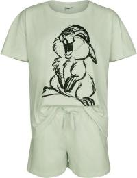 Bambi - Disney Pyjamas - Thumper-skitse - S till XXL - Damer - grøn