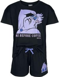 Den Lille Havfrue - Disney Pyjamas - Ursula - Mig før kaffe - S till XL - Damer - sort