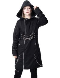 Chemical Black Frakker - Chasm Coat - XS till 4XL - Damer - sort