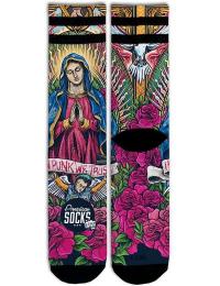Amerikanske sokker Sokker - Guadalupe - Mid High - S-M - Unisex - multifarvet