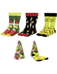 The Grinch Sokker - The Grinch - Grinchmas - one size - Unisex - multifarvet