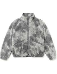 Urban Classics Overgangsjakke - Ladies Printed Sherpa Jacket - XS till XL - Damer - grå