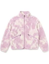 Urban Classics Overgangsjakke - Ladies Printed Sherpa Jacket - XS till XL - Damer - lys pink