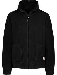 Sublevel Fleecejakke - Teddy Fleece - XS till XXL - Damer - sort