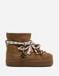 Inuikii - Brun - Quilted Suede