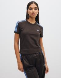 Adidas Originals - Brun - 3s Tee Slim