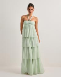 Nelly - Grøn - Dreamy Frill Dress