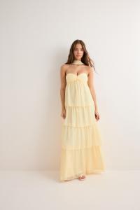 Nelly - Gul - Dreamy Frill Dress