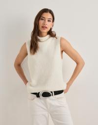 Neo Noir - Hvid - Odelia Knit Top