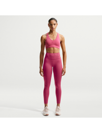 Nike Universa-leggings i 7/8-længde uden søm foran og med høj talje til kvinder - lilla