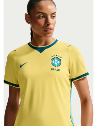 Brasilien National Team 2026 Stadium Home Nike Dri-FIT-fodboldtrøje til kvinder - gul