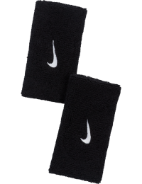 Nike Swoosh Doublewide-svedbånd 2.0 (2 stk.) - sort