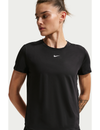 Kortærmet Nike One Classic Dri-FIT-trøje til kvinder - sort