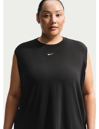 Nike One Relaxed Dri-FIT-tanktop til kvinder - sort