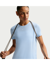Kortærmet Nike One Classic Dri-FIT-trøje til kvinder - blå