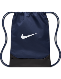 Nike Brasilia-taske med snoretræk (18 liter) - blå