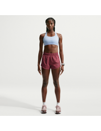 Nike Tempo Dri-FIT-løbeshorts med mellemhøj talje og indershorts til kvinder - rød