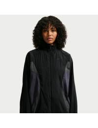 Oversized Nike -løbejakke til kvinder - sort