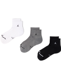 Jordan Everyday Elevated-ankelstrømper (3 par) - multifarvet