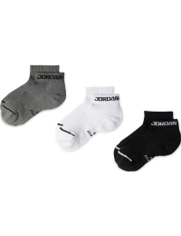 Jordan Everyday Elevated No-Show-strømper (3 par) - multifarvet