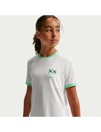 Sam Kerr Academy Nike Dri-FIT-fodboldtrøje til større børn (piger) - hvid