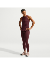 Nike Universa-leggings i 7/8 længde med medium støtte, høj talje og lommer til kvinder - lilla