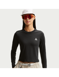 Langærmet ACG Dri-FIT-trøje til kvinder - sort