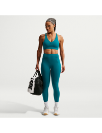 Nike Universa-leggings i 7/8 længde med medium støtte, høj talje og lommer til kvinder - blå