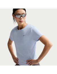 Kortærmet Nike Tempo Dri-FIT-løbetop til kvinder - lilla