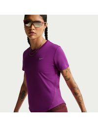 Kortærmet Nike Tempo Dri-FIT-løbetop til kvinder - lilla