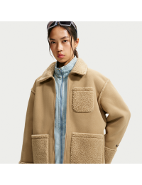 Oversized Nike Therma-FIT Chore-jakke til kvinder - brun