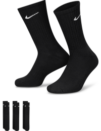 Nike Cushioned Training Crew-sokker (3 par) - sort