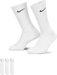 Nike Cushioned Training Crew-sokker (3 par) - hvid